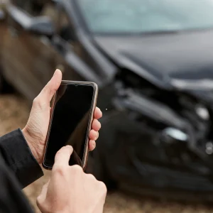 CarAssure inspector estimating pre-purchase car inspection cost for a client on mobile in Brisbane