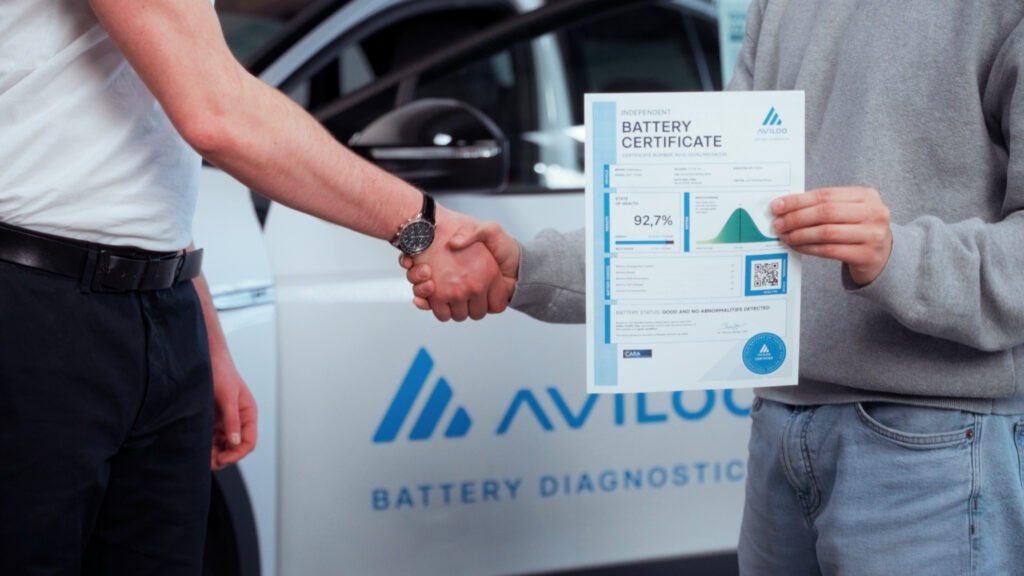 Aviloo Battery Certificate