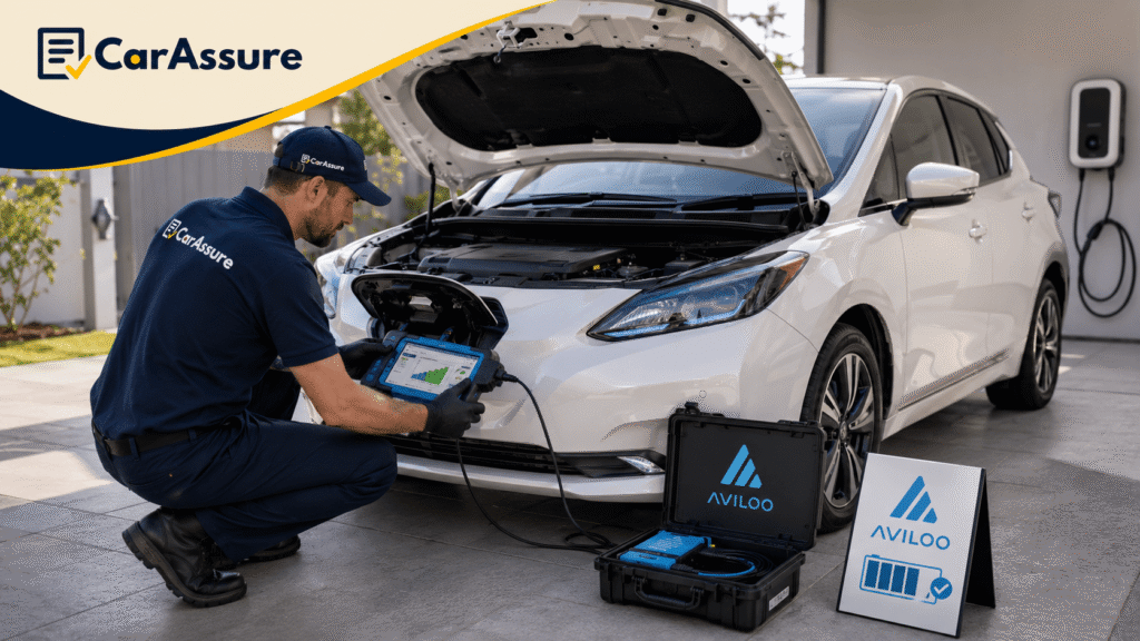 Why CarAssure Combines 200+ Point EV Inspections with AVILOO Battery Testing